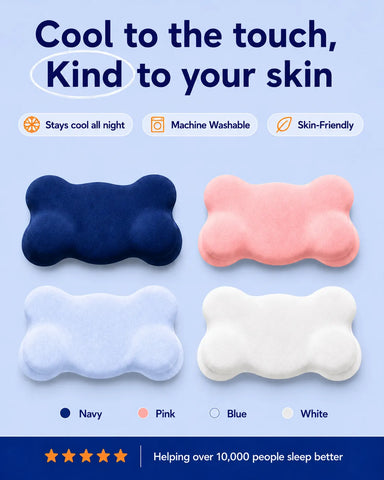 The Cloudii™ Cooling Pillow case