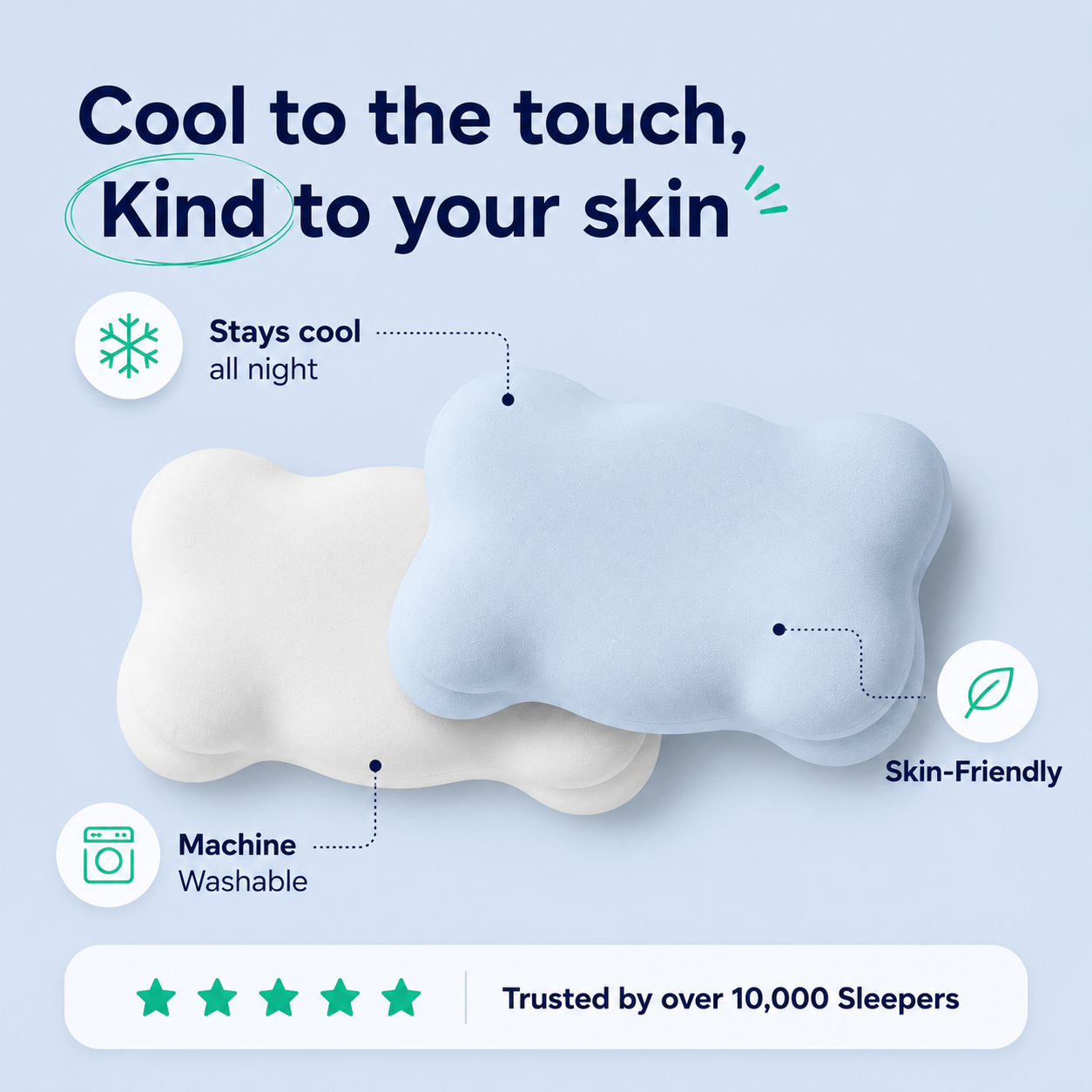 Cloudii Cooling Pillowcase Upgrade