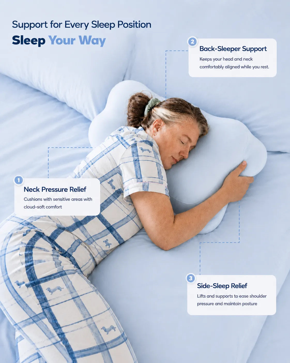 Cloudii™ Comfort Align Pillow
